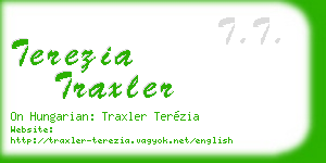 terezia traxler business card